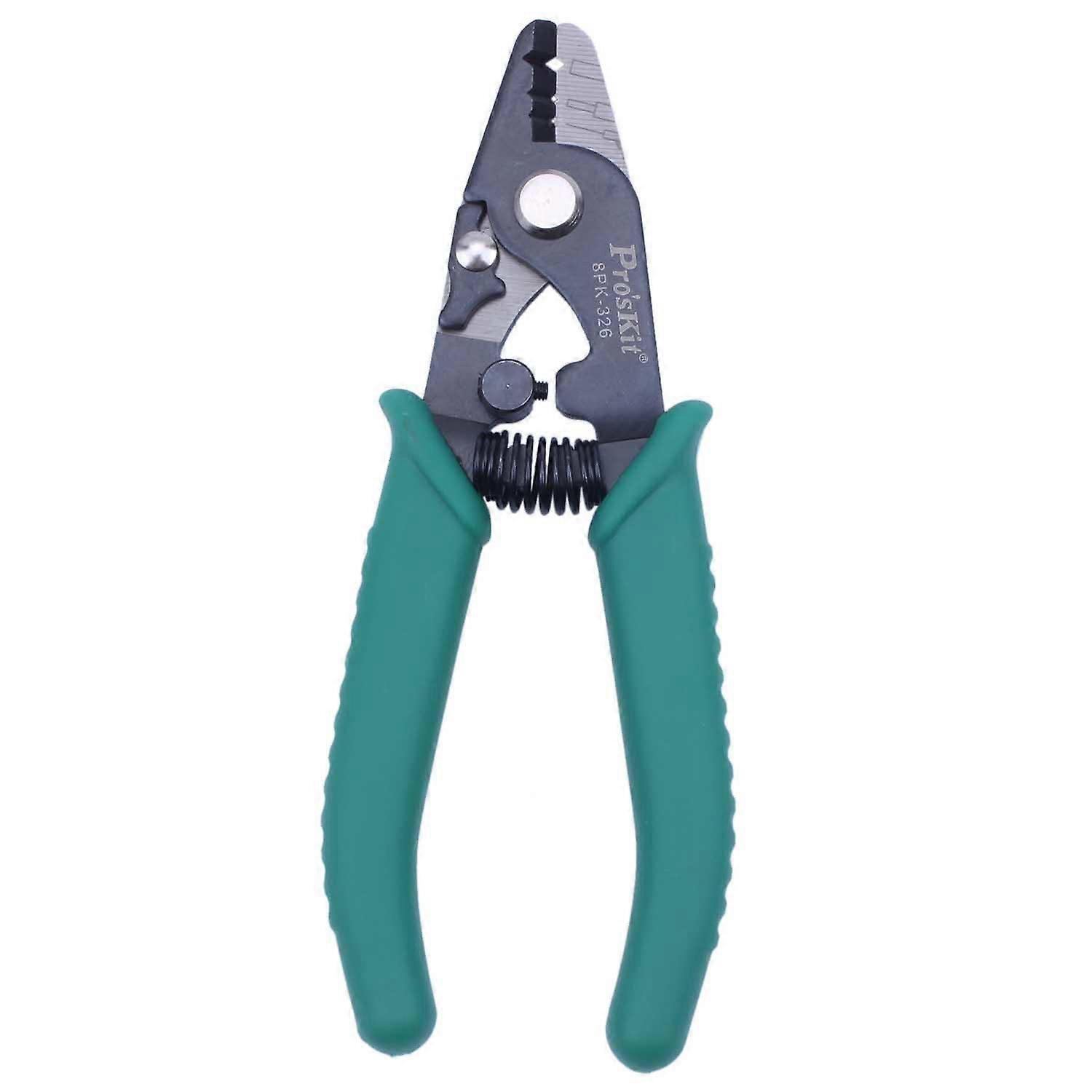  Fiber optic cable stripping pliers Wire stripper (148mm) 8PK-326