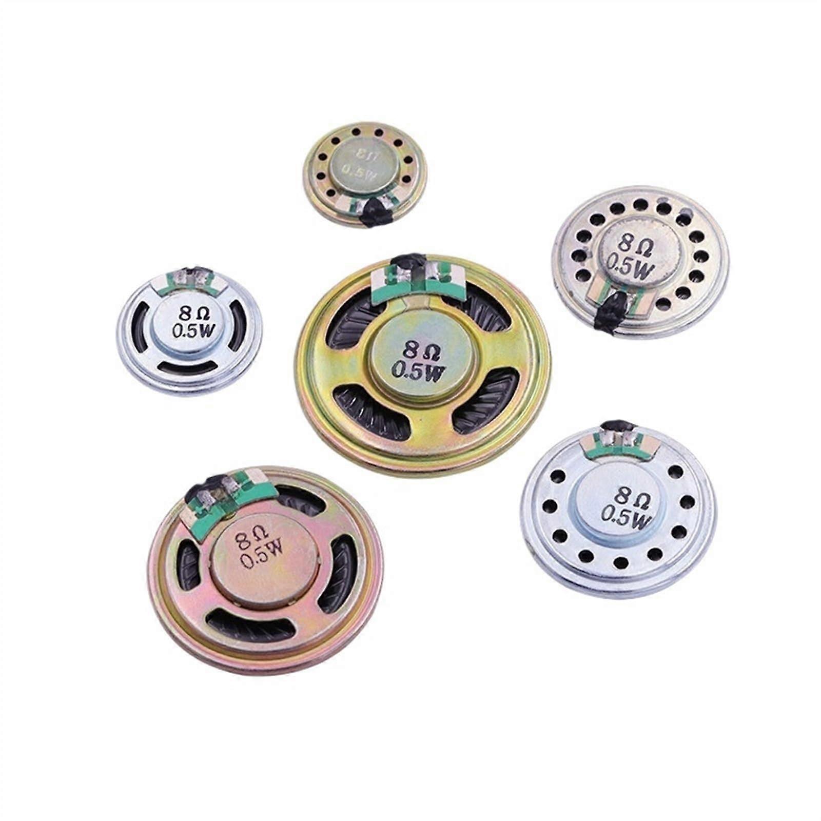 40mm Industrial Warning Buzzer Chime with Small Loudspeaker 8 Ohm 0.5W Dual Sound Modes