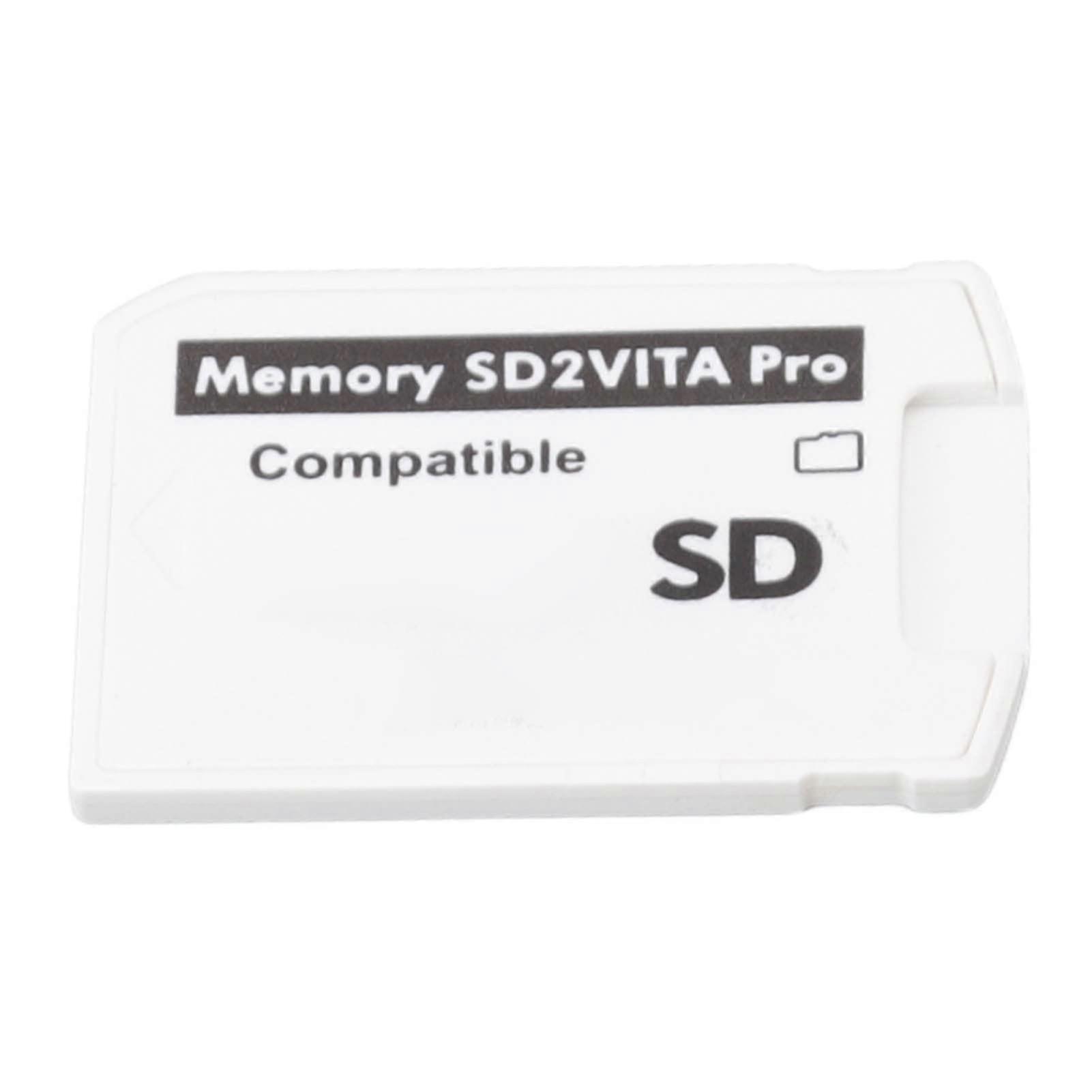 PS Vita SD2Vita Adapter for 1000 2000 and PS TV, Game Card to MicroSD Memory Expansion