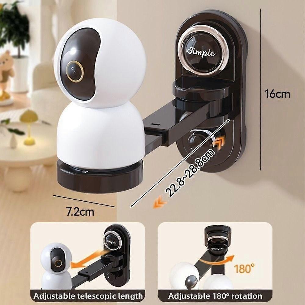 Adjustable Camera Holder Wall-Mounted Surveillance Camera Bracket New Camera Wall Shelf