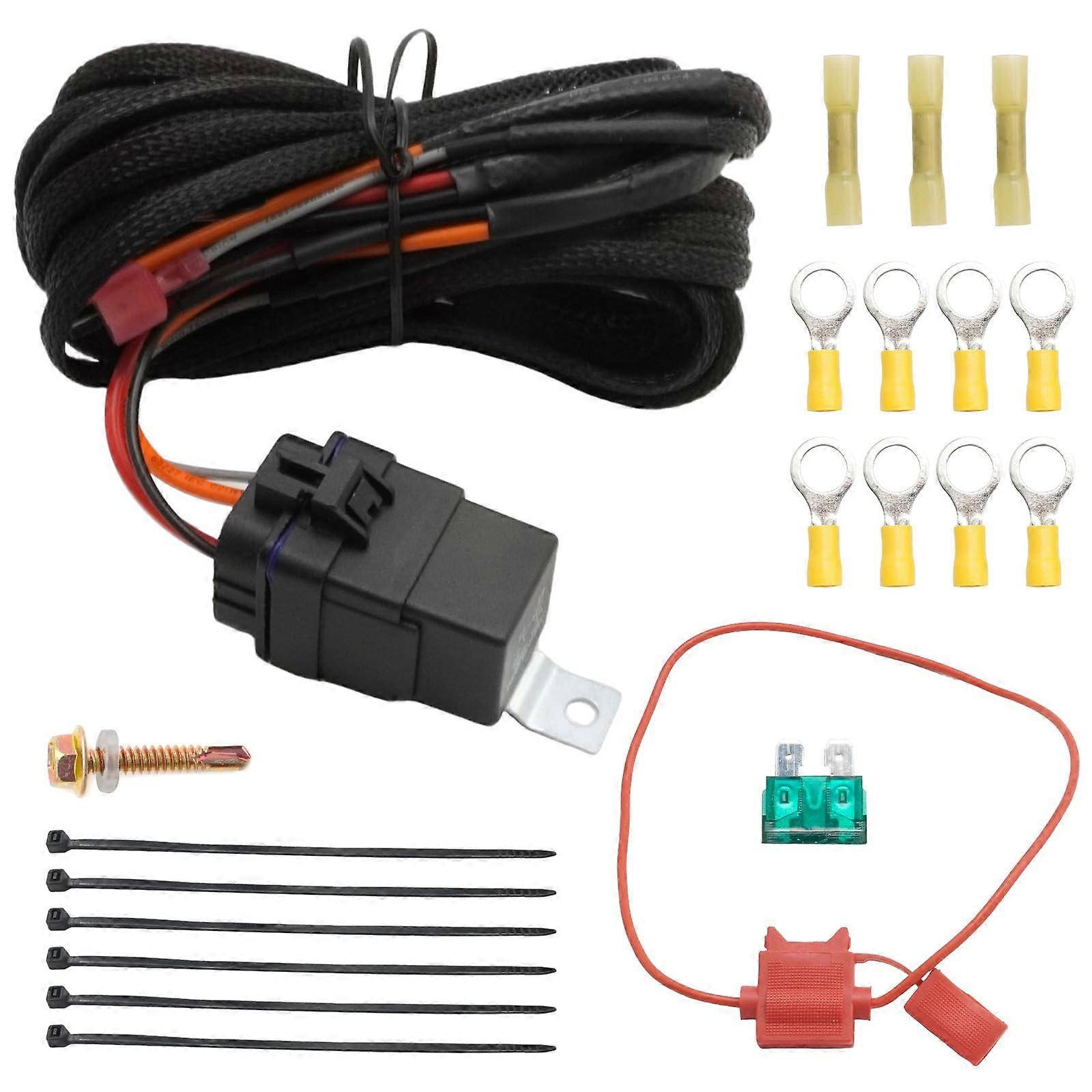 Second Compressor Wiring Harness for Air Lift 27703 3P 3H Systems, Dual Compressor Support