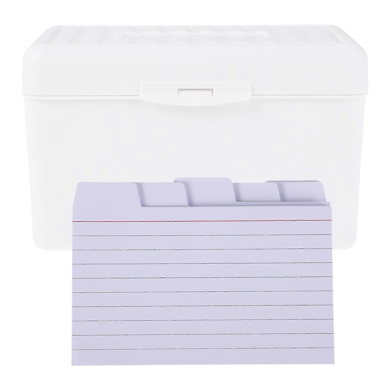 Memo Notepad 100Pcs Portable Index Cards for Study and Review
