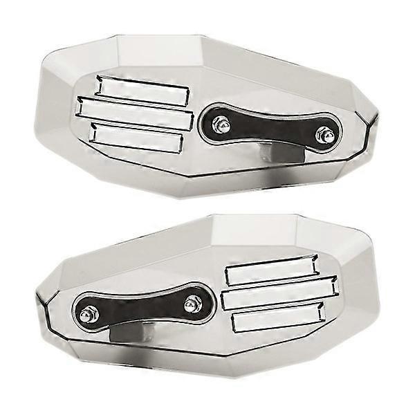 pcs Motorcycle Hand Guards Protective Universal Polycarbonate Motorcycle Accessories Gray