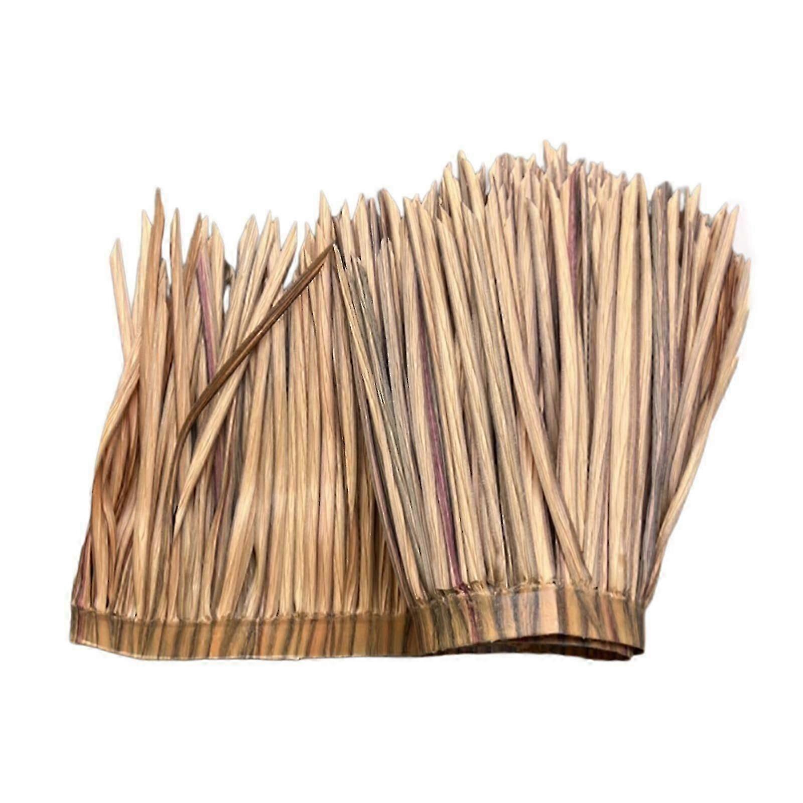 DIY Artificial Thatch Roll Decoration Easily Install Exquisite Workmanship PE