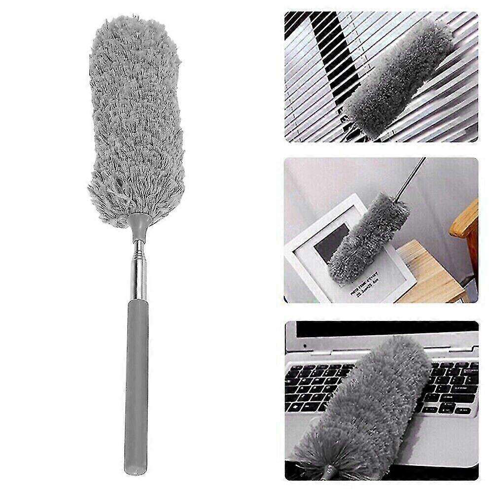 Extendable Handle Feather Duster 250cm Long Telescopic Magic Static Duster Brush 26-27s