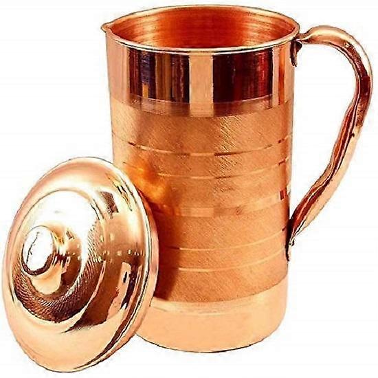 Handmade Pure Copper 1500ml Jug for Water Storage