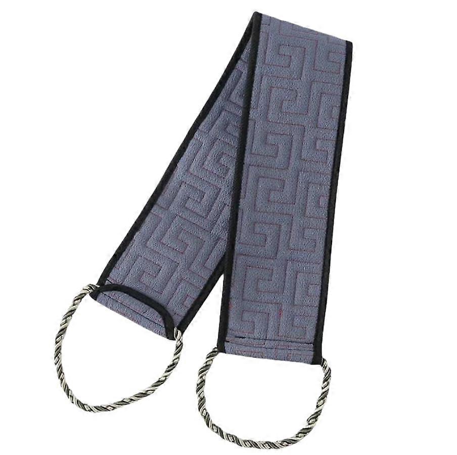 Long Back Scrubber for Shower, DoubleSided Exfoliating Bath Towel with Extended Widened Design