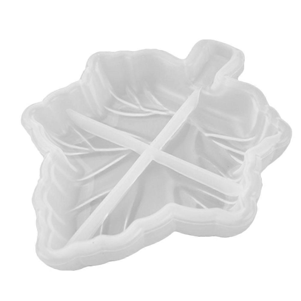 Creative Tray Casting Mold Maple Leaf Tray Mold for Home Use