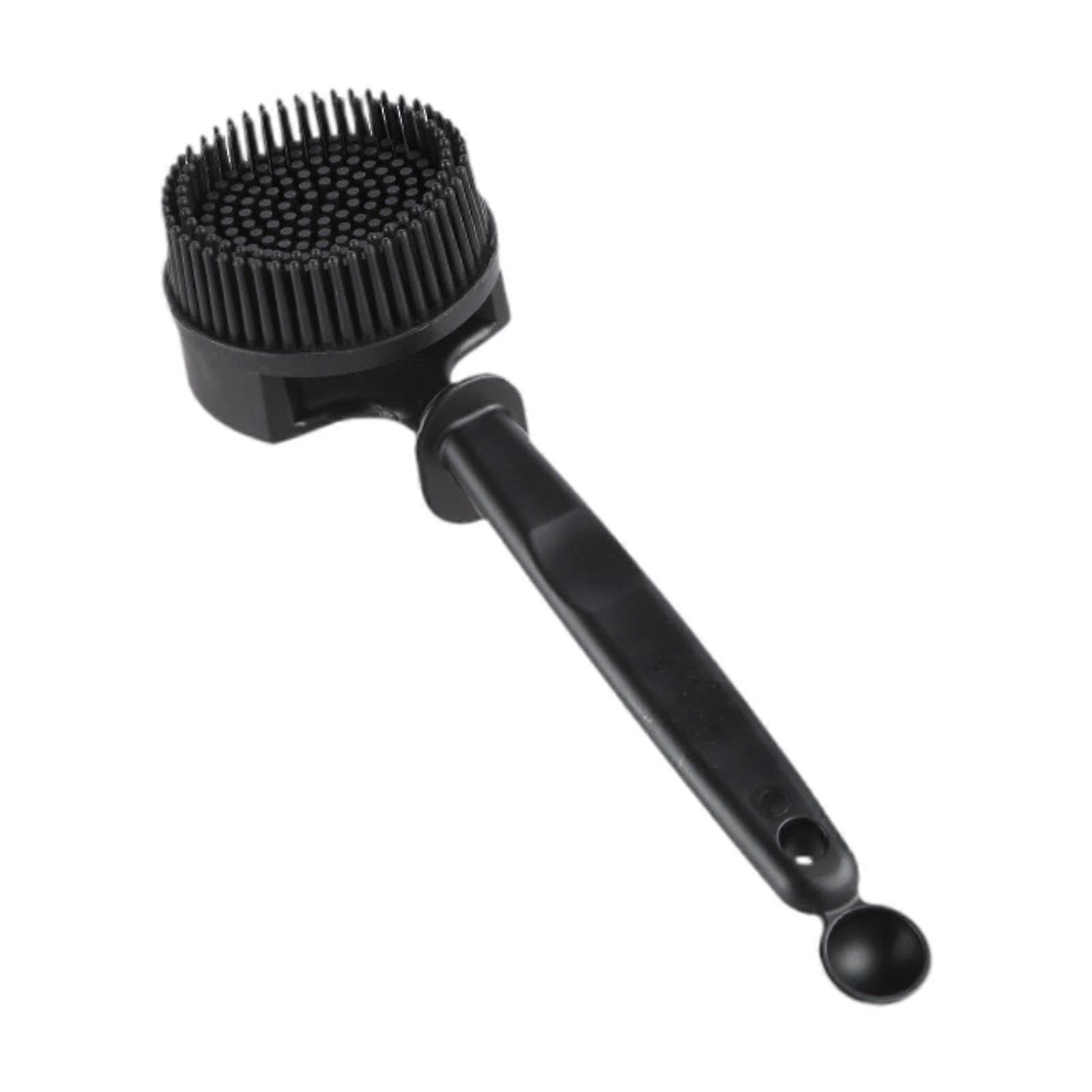 58mm Espresso Machine Cleaning Brush with Spoon, MultiDirectional Barista Tool Set