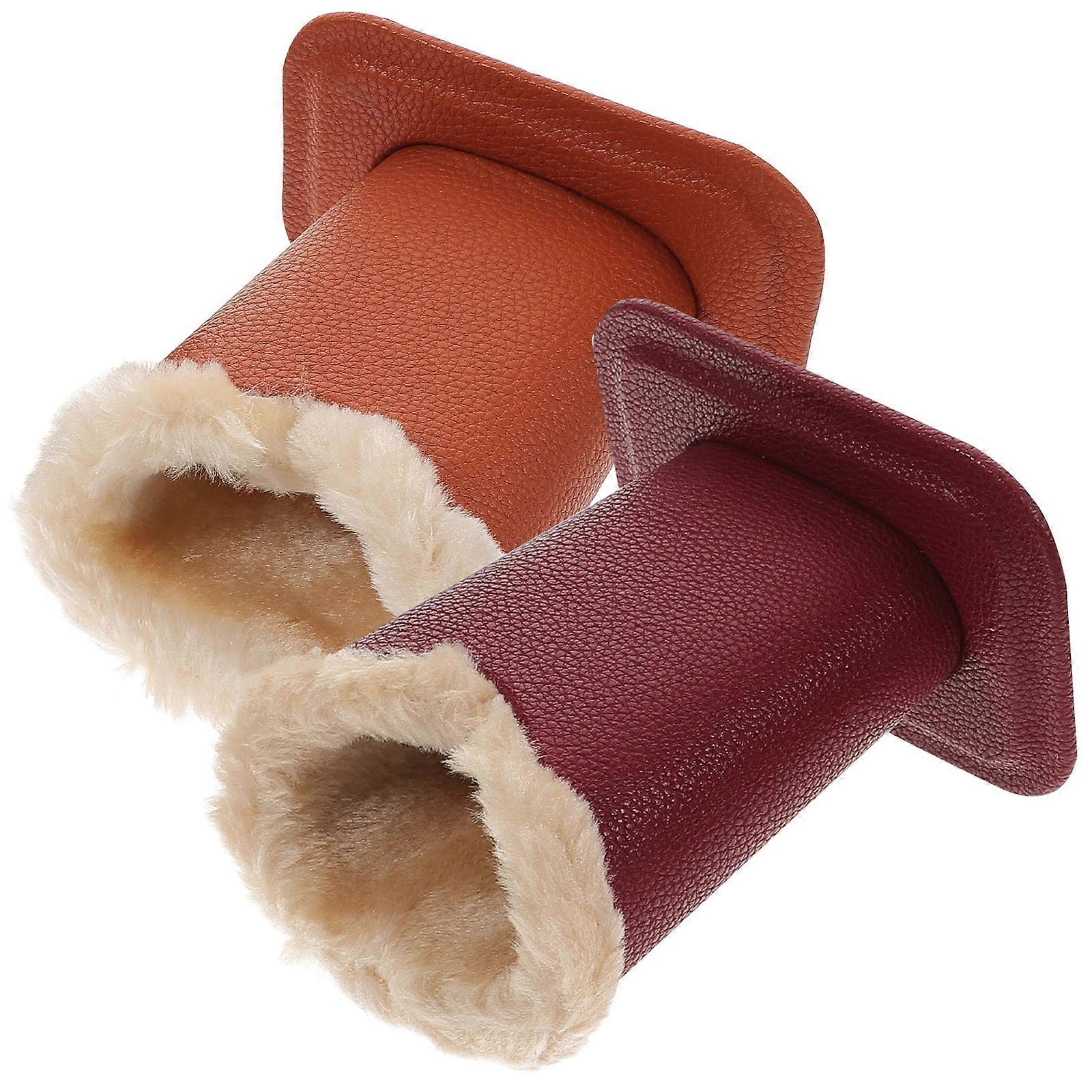 Glasses Holder Plush Lined for Storage 6Pcs Assorted Color Eyeglass Stand