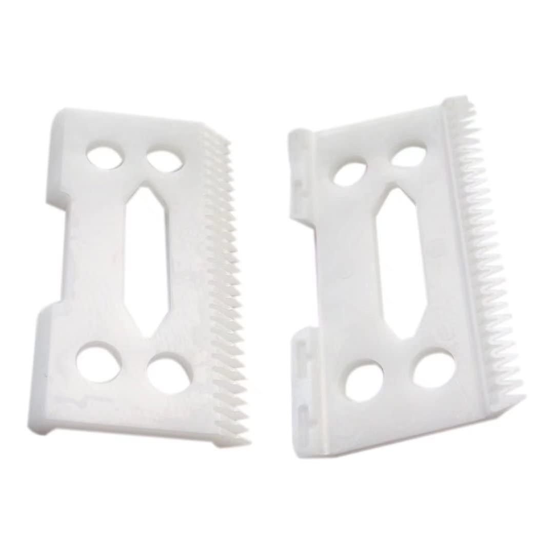 Ceramic Clipper Replacement Cutter Blades Compatible with Wahl Clippers (2 Pack)