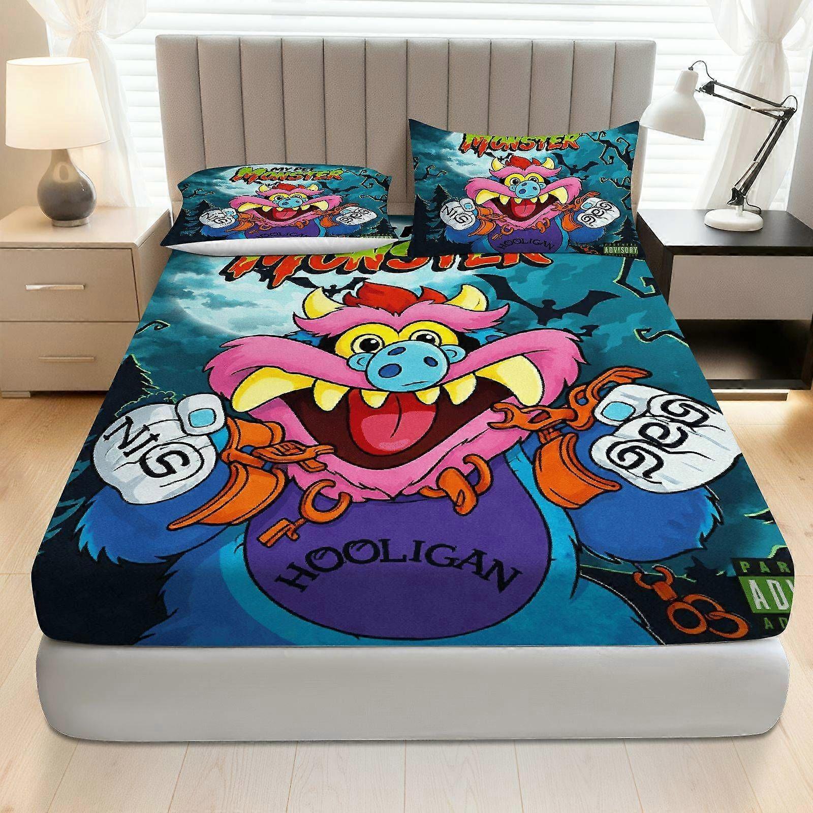 3pcs Fun Fitted Sheet Three Piece Set