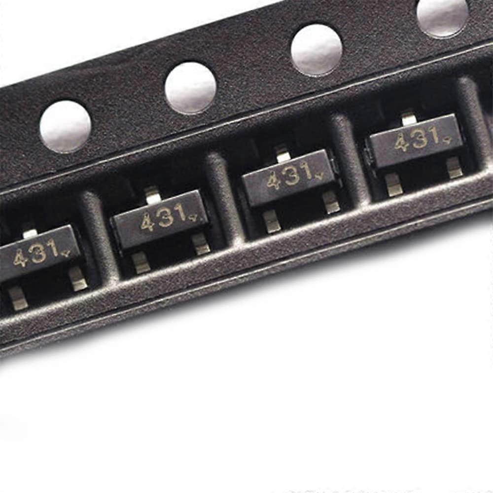 5PCS TL431A SOT23 Voltage Reference IC Precision Control SMD 3Pin Adjustable Regulator