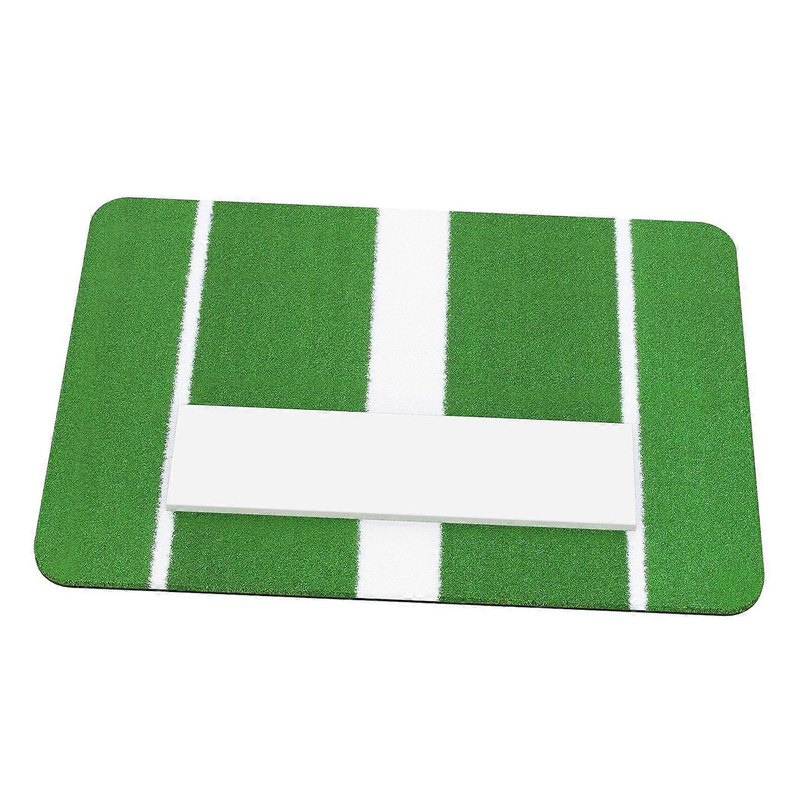 Baseball Training Mat 60x91cm Non Slip Surface for Pitching and Hitting Practice