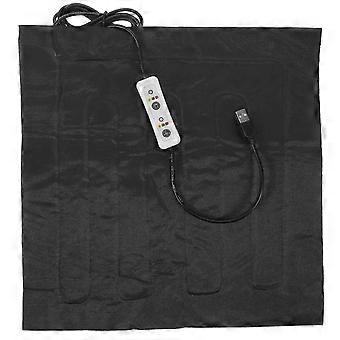Usb Powered Pet Heating Pad: With Temperature Timer A Safe Cozy Electric Heat Mat for Cats Dogs Kitt