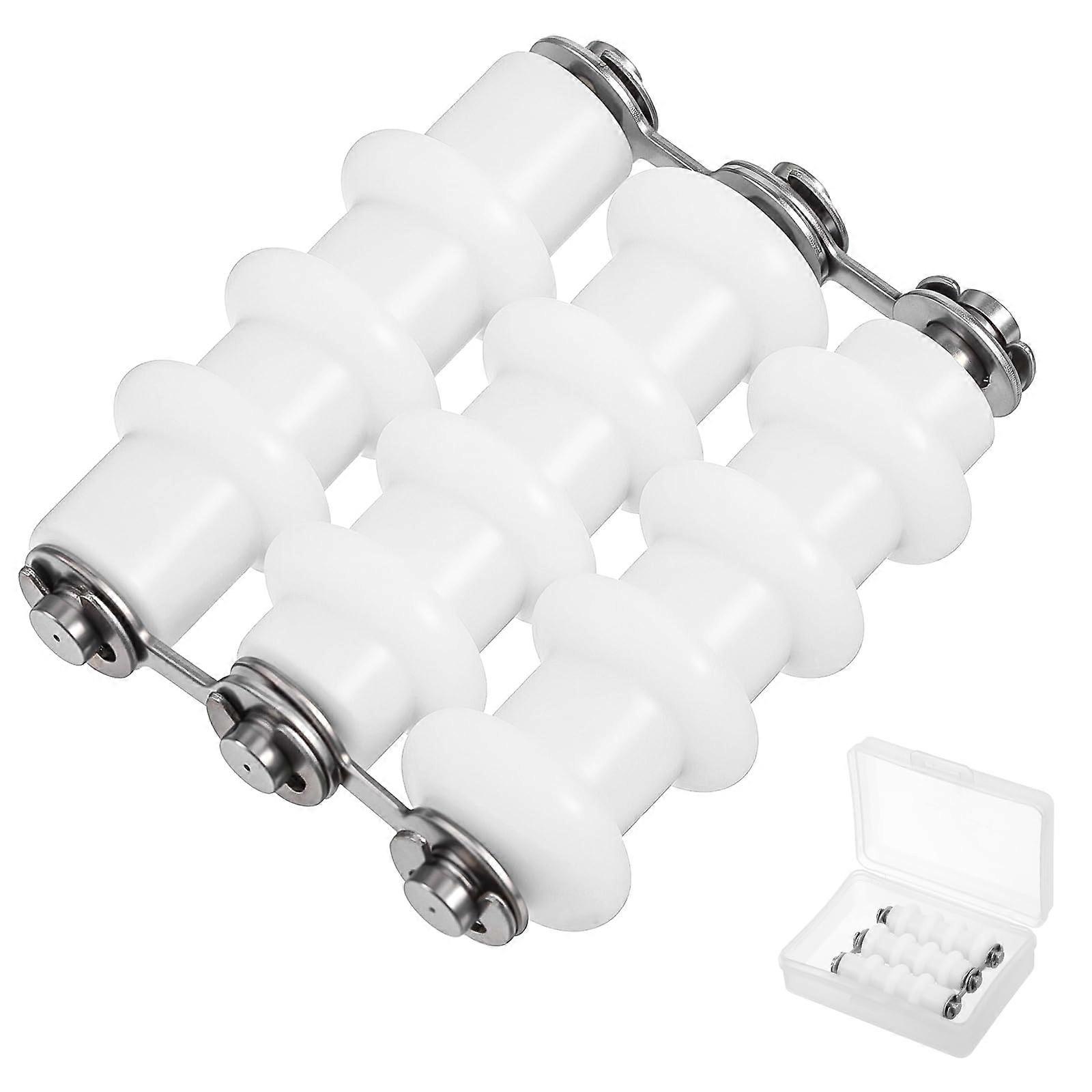 Wire Straightener Tool with Protective Nylon Rollers for Precision Jewelry Making and Wrapping Projects