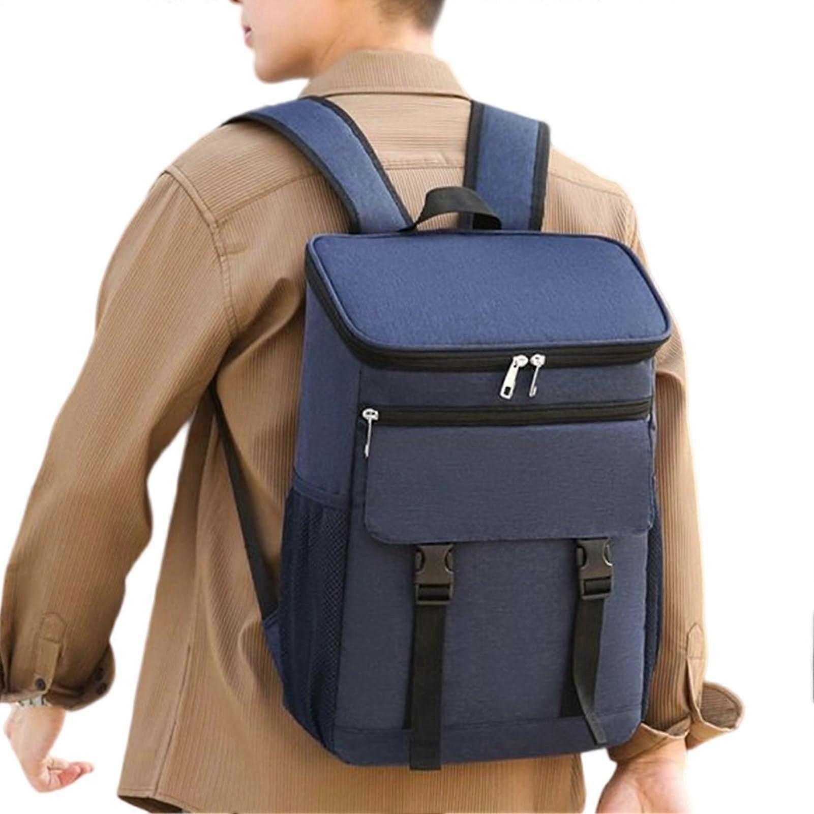 Cooler Backpack with LeakProof Thermal Insulation, Large Capacity for Camping, Beach, Picnic, BBQ