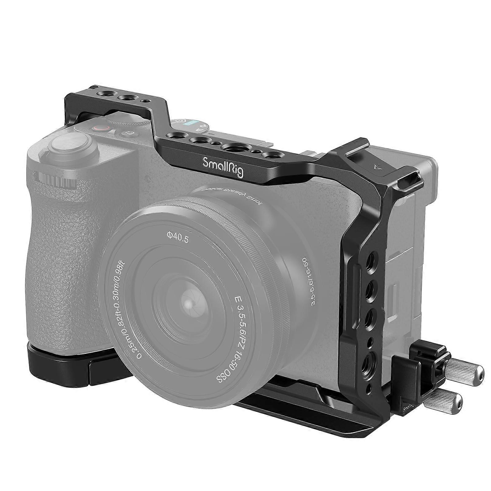 Cage Kit for Sony A6700 with HDMI Cable Clamp, Arca Quick Release Plate and Multiple Mounts