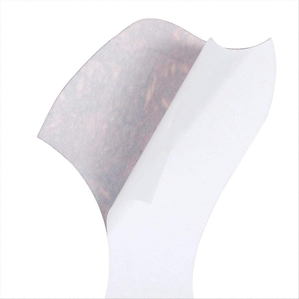 Printed universal folk guitar pickguard Anti-scratch dark red
