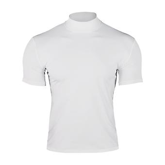 Men's Tight Fit High Neck Workout Shirt for Running Training