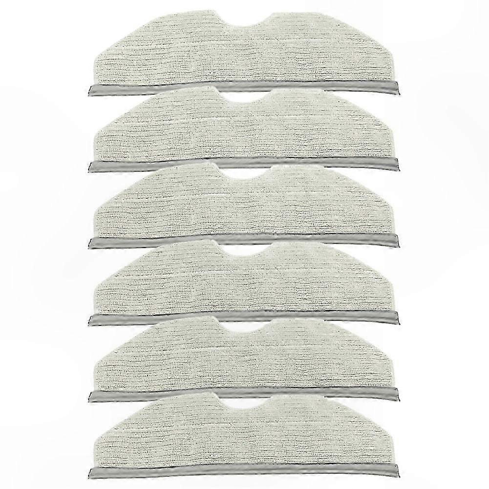 Microfiber Mop Pads for Robot Vacuum Cleaner Accessories, Replacement Reusable Mop Cloths, 10 Pack Compatible with Various Models