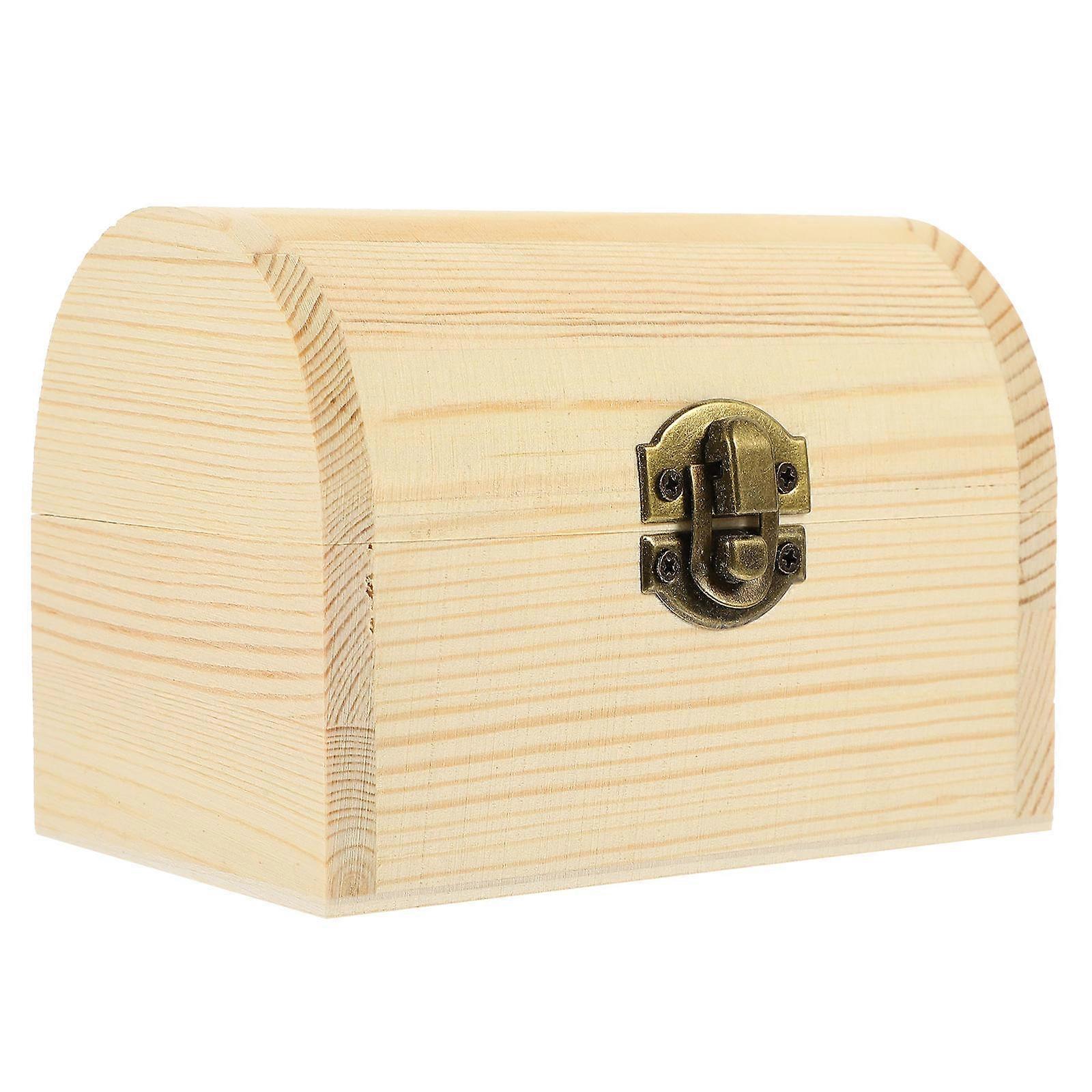 Wooden Toy Holder Organizer Box for Storage Container 2Pcs Set