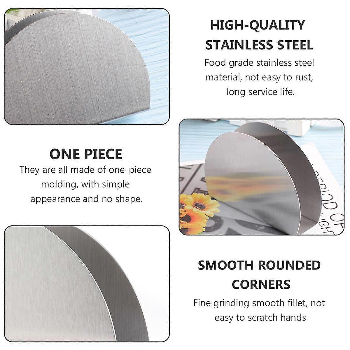 Napkin Dispenser Restaurant Semicircle Design Tissue Dispensing Household Users 1Set