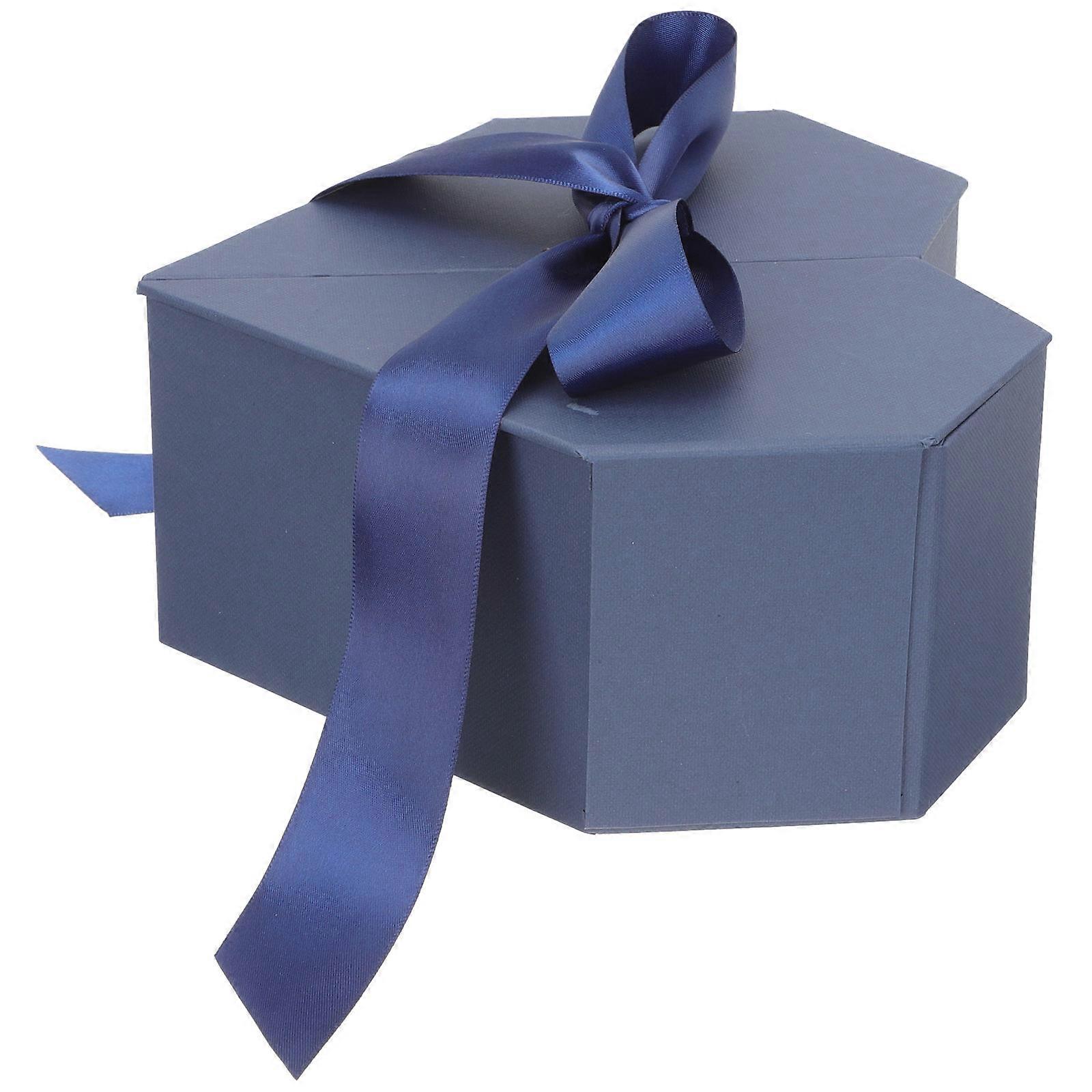 Heart Shaped Peach Gift Box Paper Box for Storage and Presentation