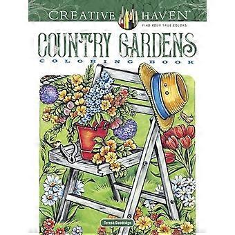Libro da colorare Creative Haven Country Gardens