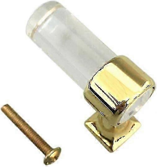 Elegant Clear Acrylic Door Knob Handle, 40mm