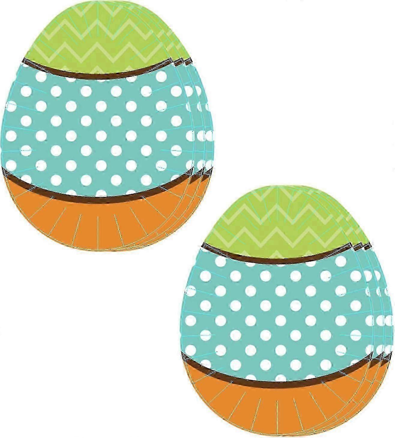 6Pcs Easter Party Paper Plates,Easter Tableware Decor Easte Dessert Plates Pink Bunny Shape Disposable