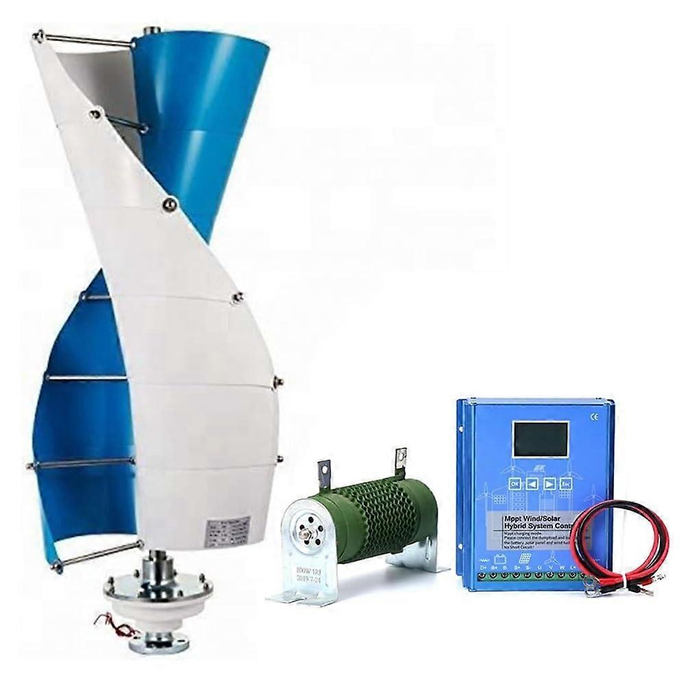 3000W Vertical Axis Wind Turbine Generator Kit,  Efficiency, Multi Voltage, Off Grid Home Use