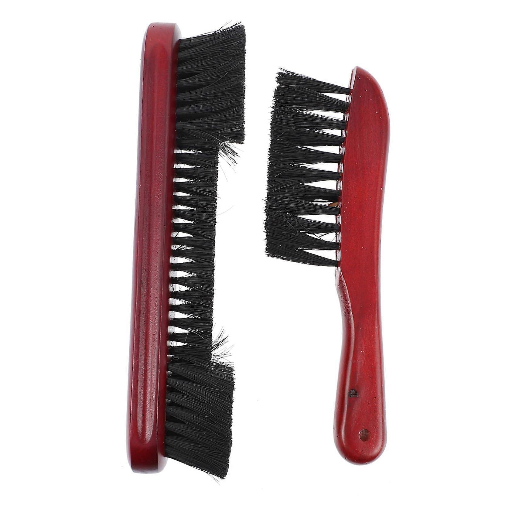 Pool Table Brush Set 8.5 Inch Half Square for Efficient Felt Cleaning and Precise Edge Reach