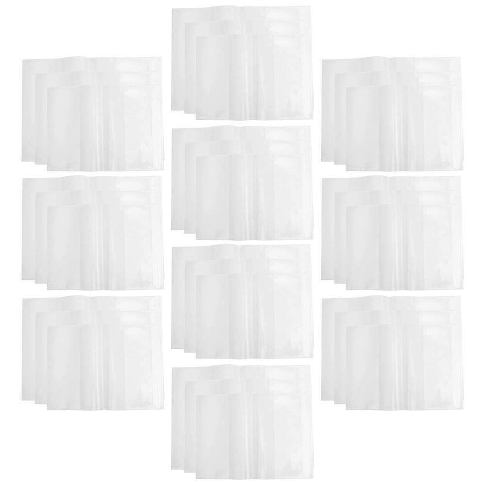 Transparent Book Cover for Storage 60Pcs Easy Installation Protector