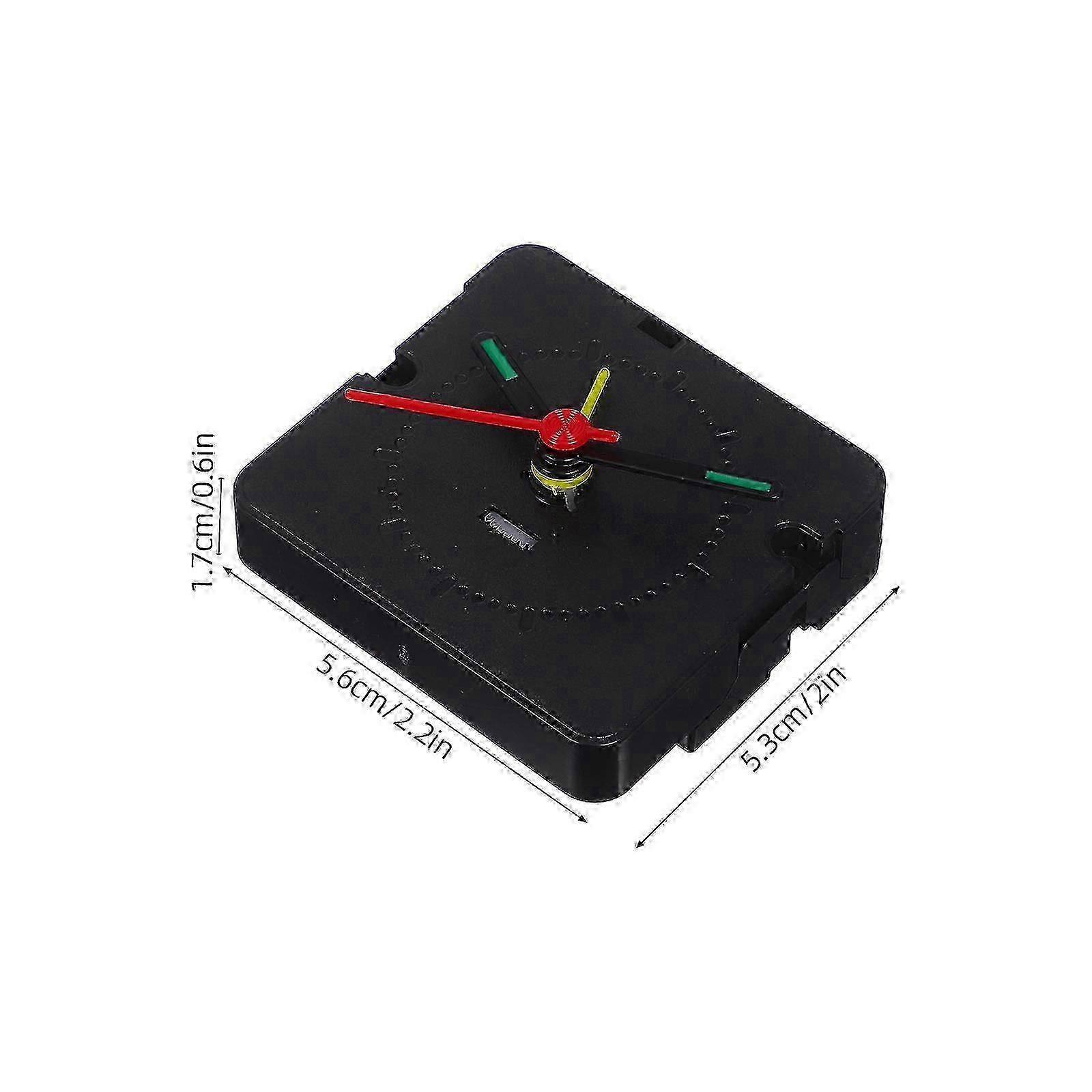 Quartz Clock Movement Replacement compatible Alarm Clock with Hour Minute Second Hands