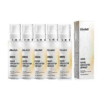 1-5x Hair Growth Spray, With Cypress Leaf Extract and Biotin, Non-Greasy, Helps Prevent Hair Thinning & Hair Loss, for Scalp