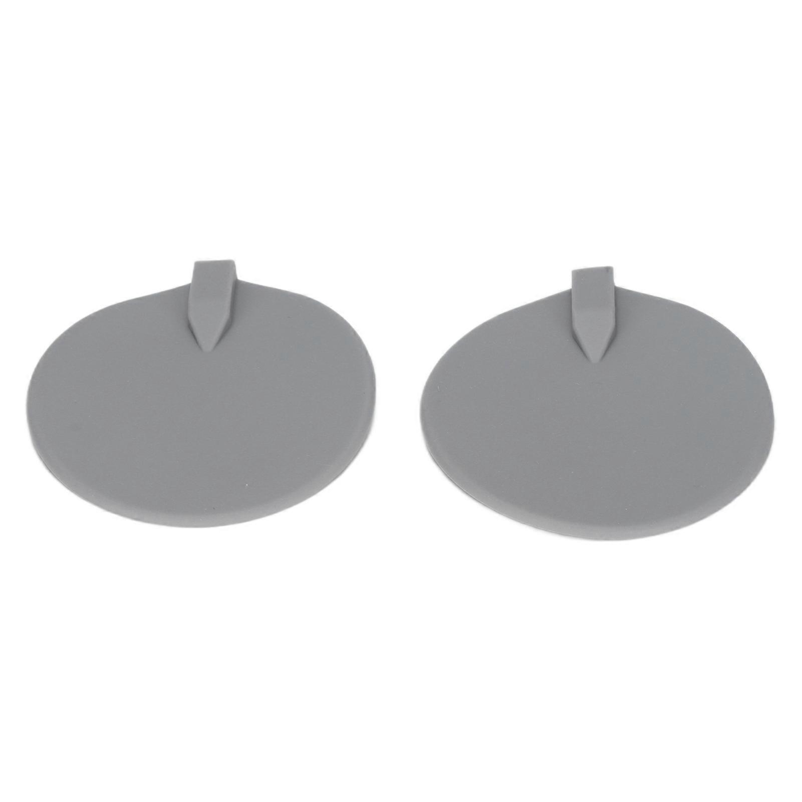 2Pcs Electrode Pads 95mm Round Soft Comfortable Silicone Physiotherapy Accessories