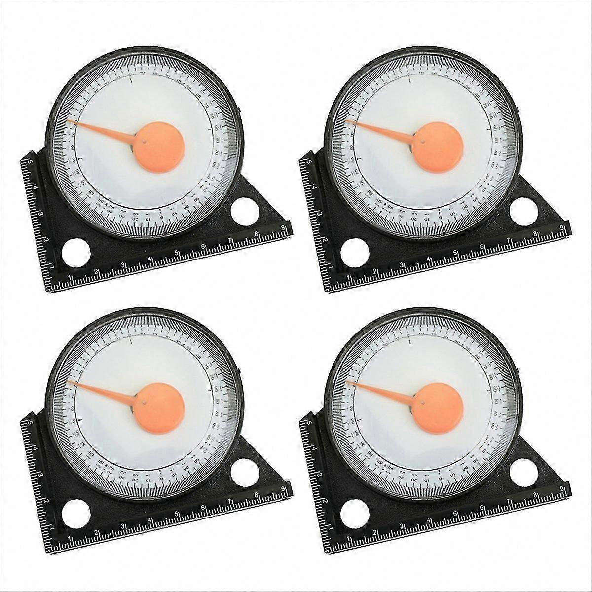Plastic Angle Gauge with Inclinometer and Angle Meter Functions