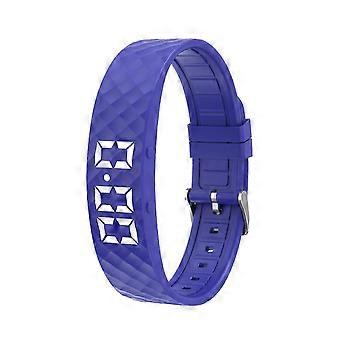 Lautloser Vibrationswecker mit Smartwatch, verstellbares Armband für Tiefschläfer, geeignet für Damen und Herren