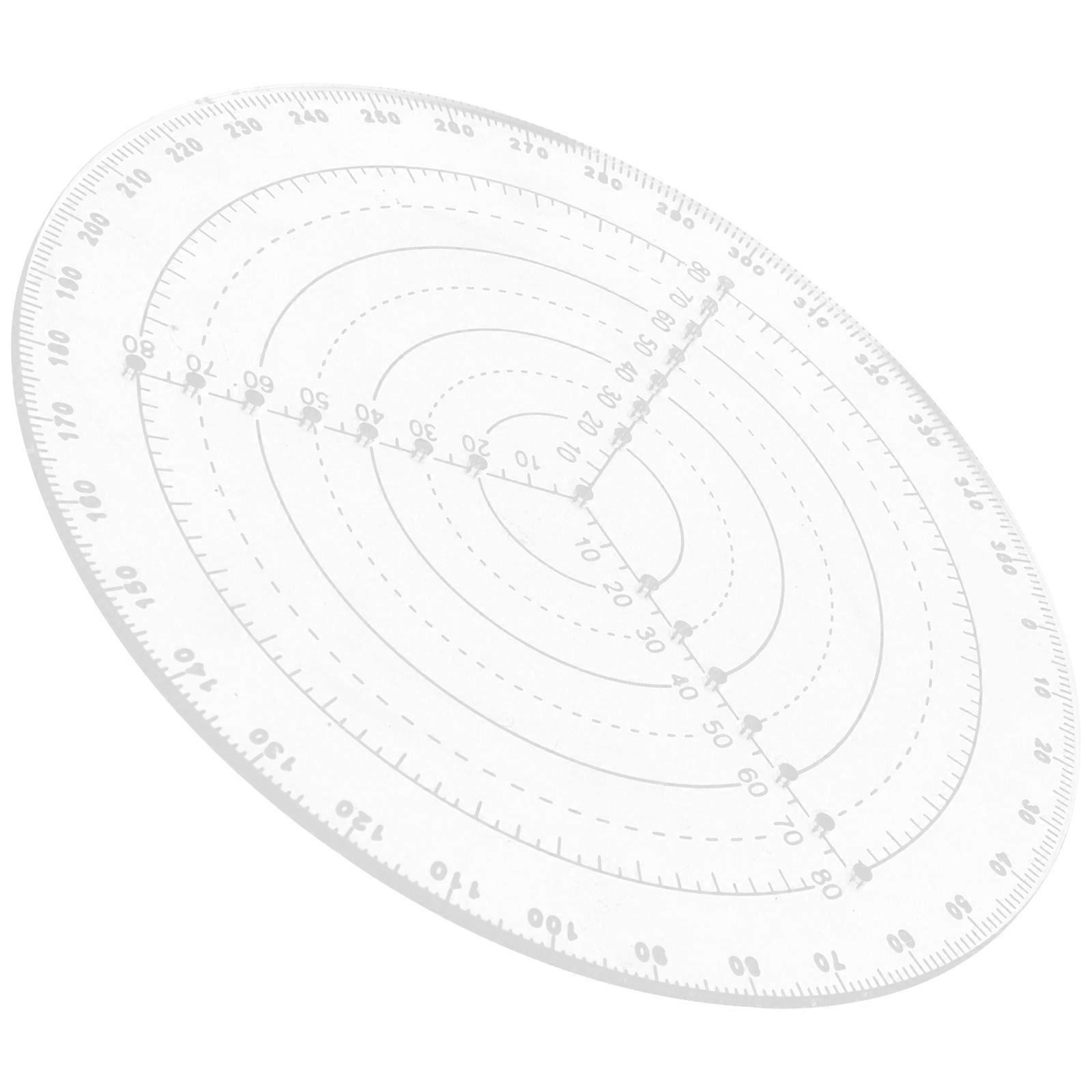 Center Finder Circle Ruler Drawing Circle Tool Circle Template Drafting Tool Size S