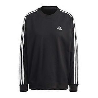 Adidas Dame/Dame Studio Lounge 3 Stripes Loose Fit Sweatshirt