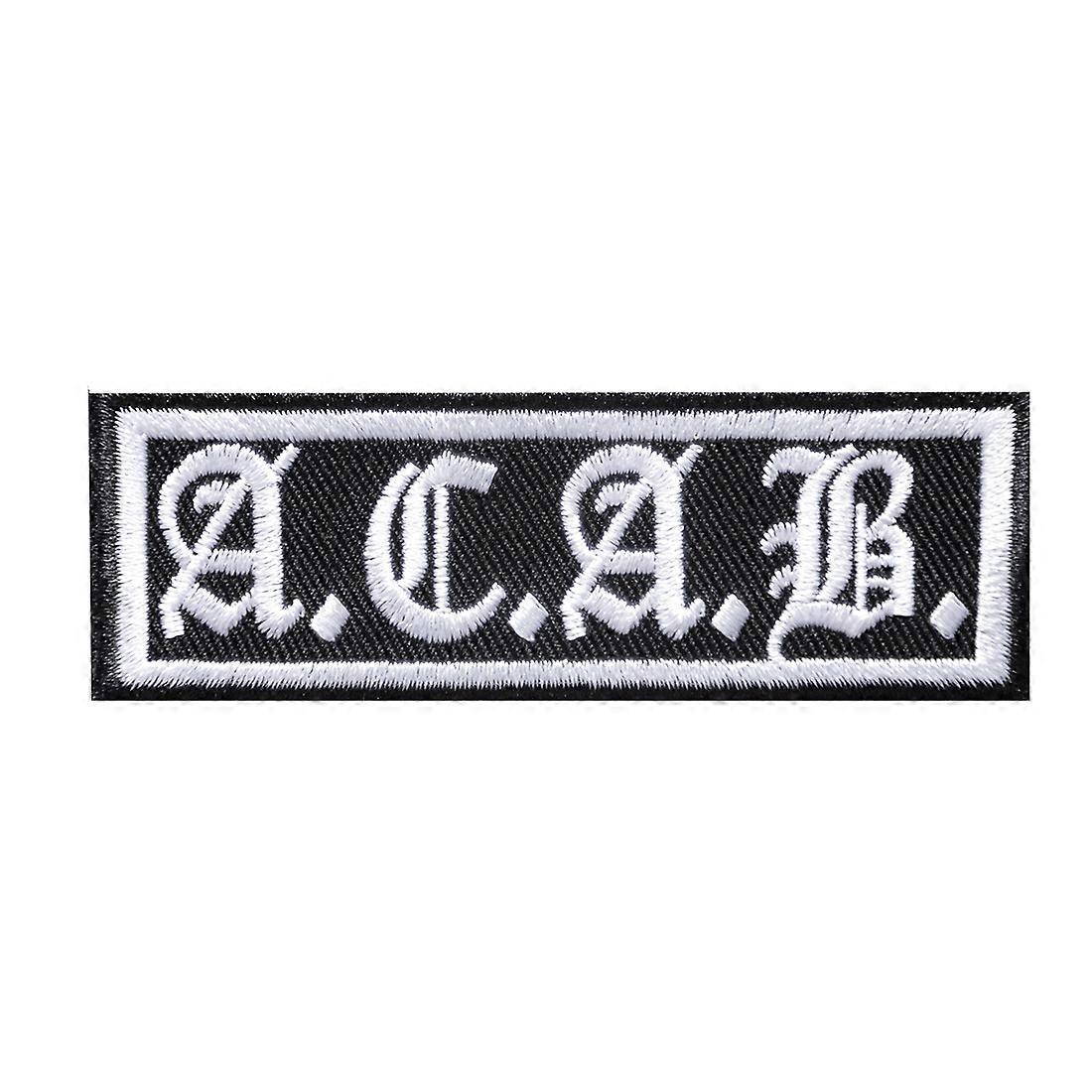 Patch / Iron-on Patch - Biker Quote Saying A.C.A.B. - Patches / Iron On