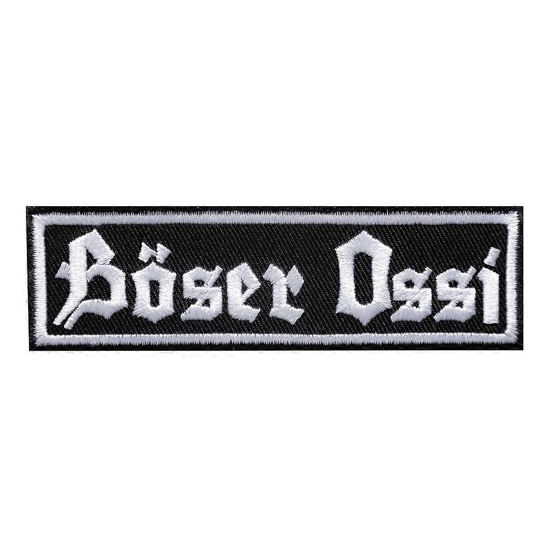 BÖSER OSSI German Rankpatch Motorrad - Patch, size: 10,7 x 3,3 cm