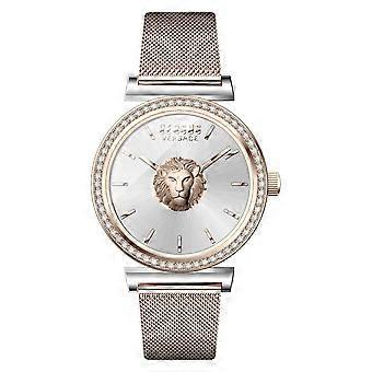 Versus by Versace Women's Watch Wristwatch Brick Lane L Crystal VSP646321 Stainless Steel
