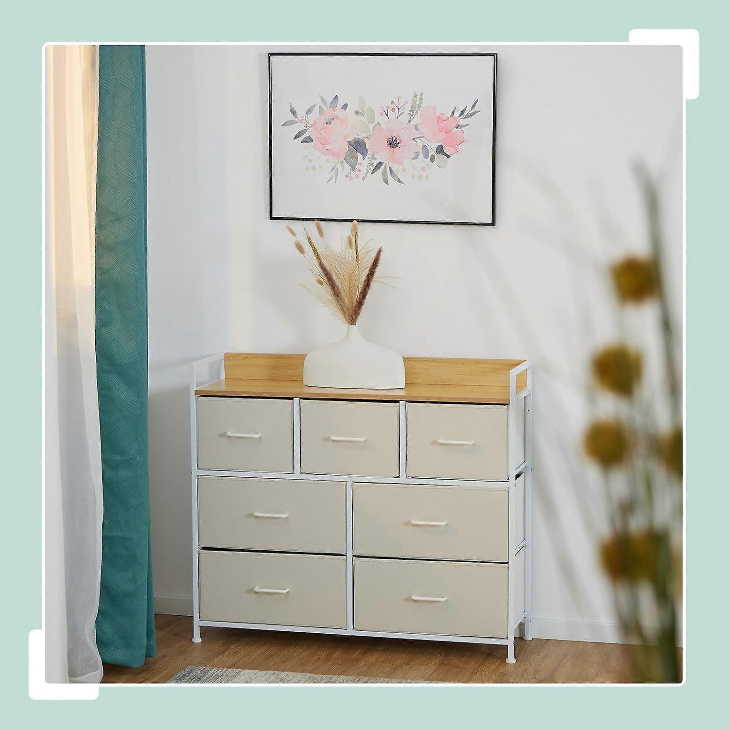 Bureau with 7 compartments
