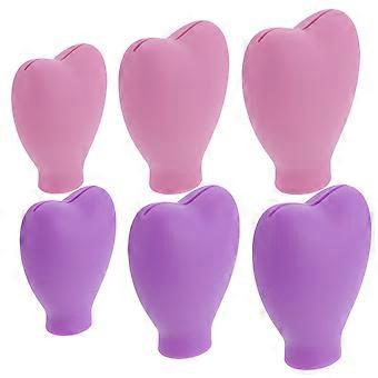Cosmetics Brush Head Cover Silicone Protector for 18Pcs Brush Covers