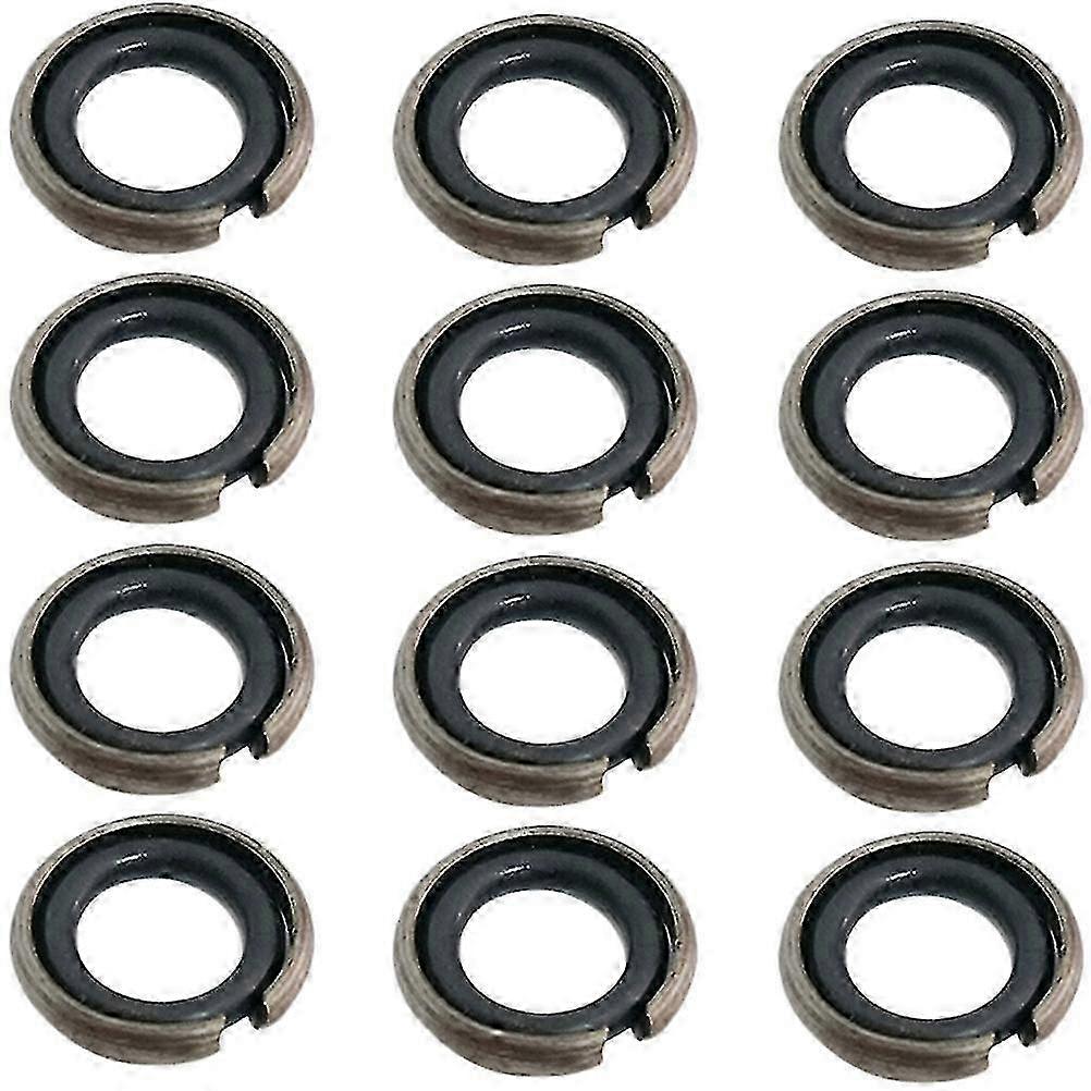12 Sets Impact Wrenches Retaining Ring Drive Socket Retainer Ring Rubber O-rings-Yvan