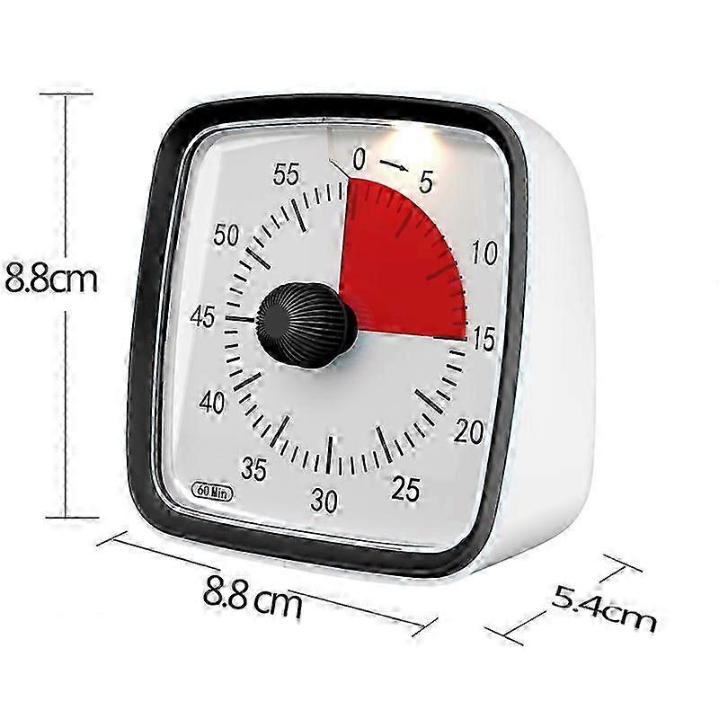 60-minutters timer, klasseromstimer, nedtellingstidtaker