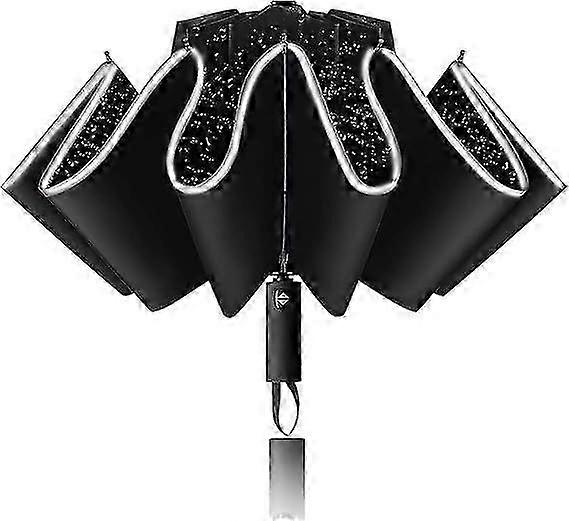 Robust Compact Windproof Ribs Inverted Umbrella