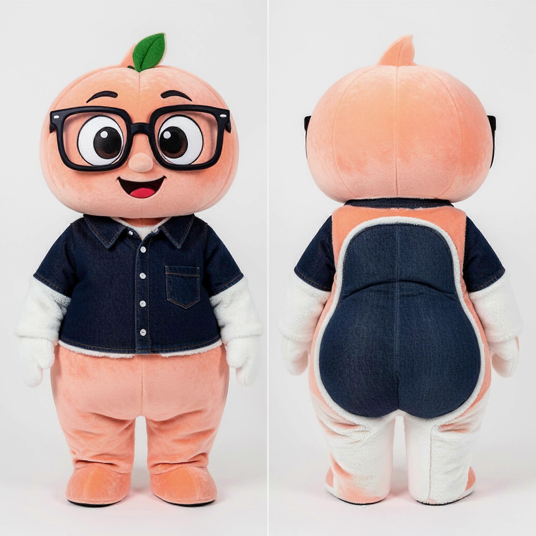 MASTICOT Peach Velvety Clam Chowder Mascot